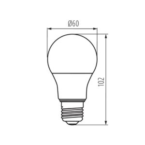 ŻARÓWKA RAPID v2 E27 3000K