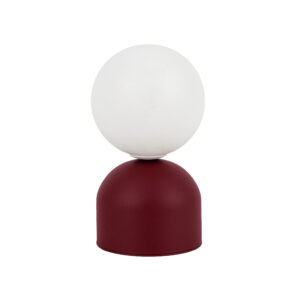 MIKI BURGUND LAMPKA NOCNA 1XG9