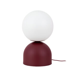 MIKI BURGUND BIG LAMPKA NOCNA 1XE27