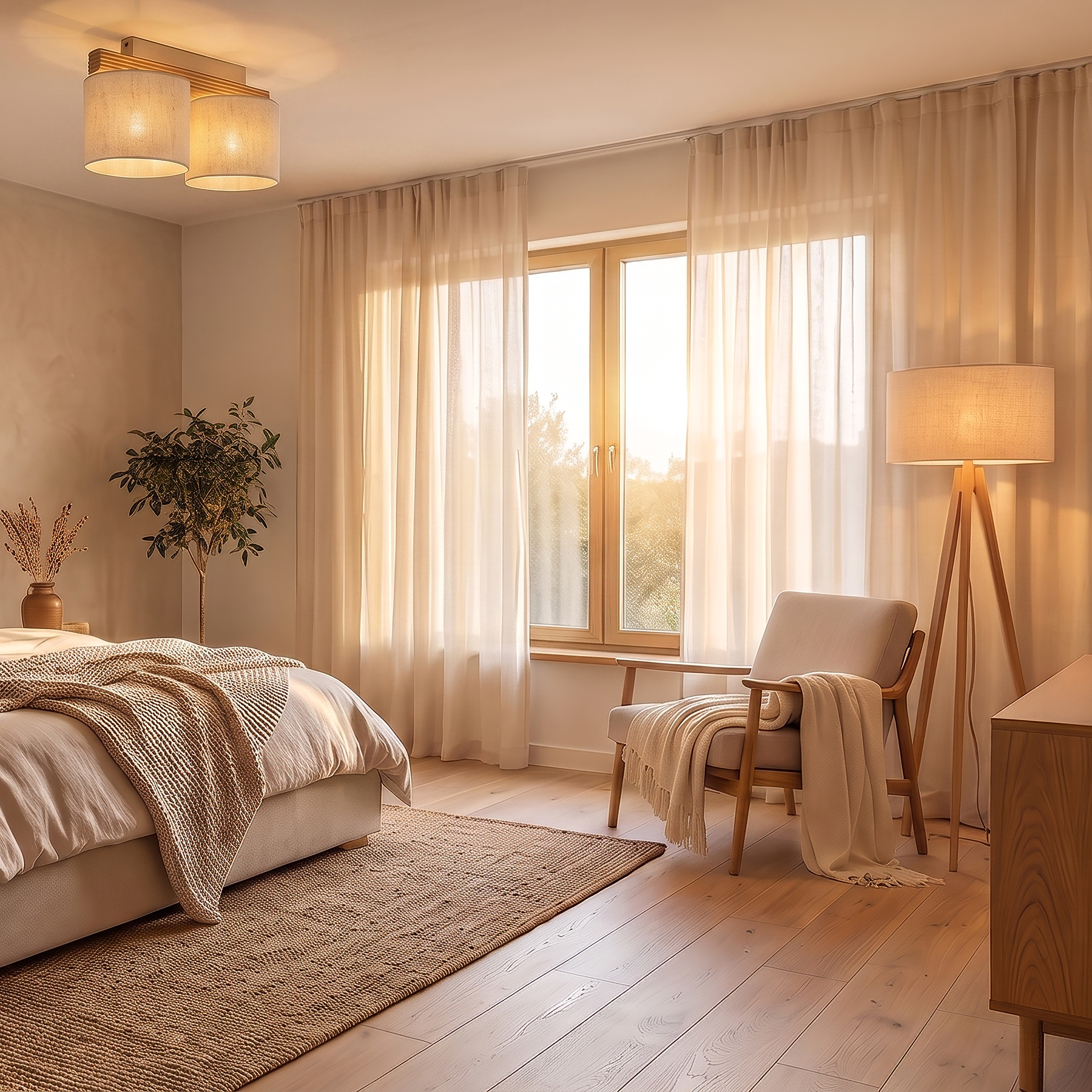 VIGA SHADE SOSNA LAMPA PODŁOGOWA 1XE27 - obrazek 4