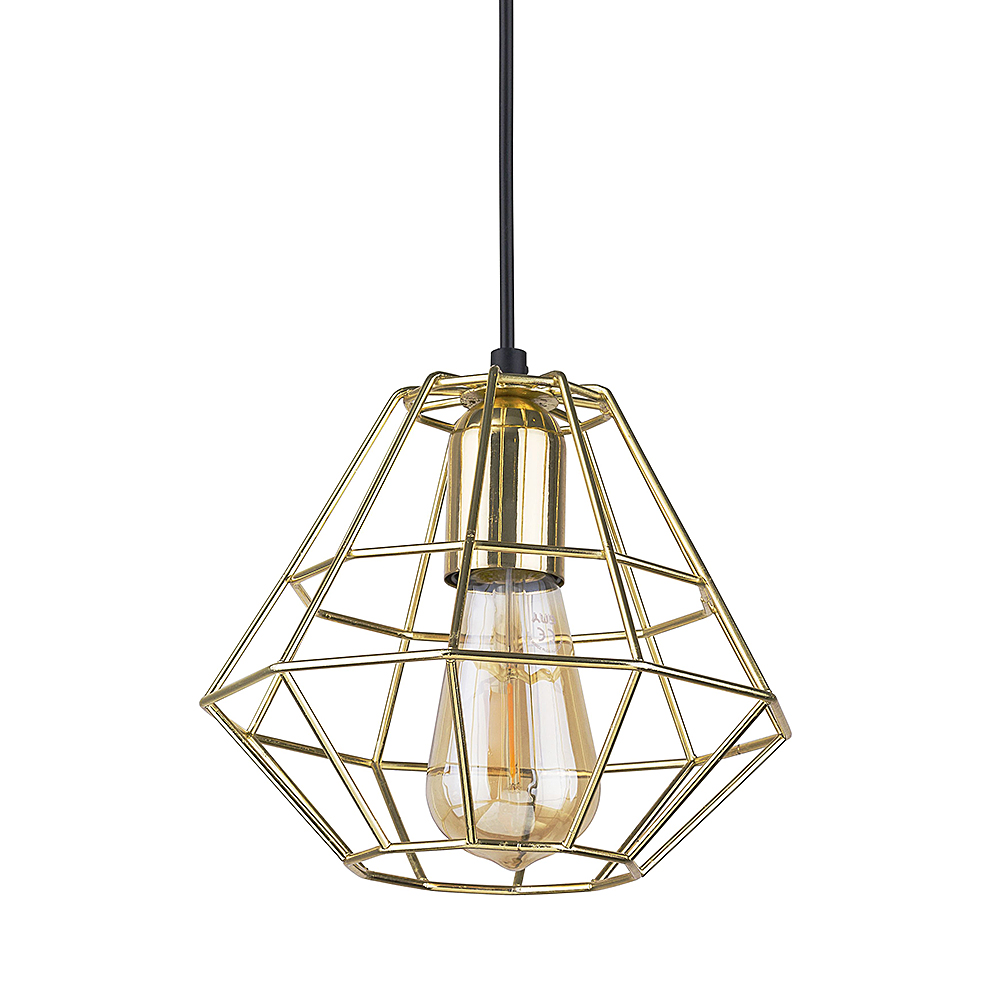 DIAMOND GOLD LAMPA WISZĄCA 1 PŁ - obrazek 2