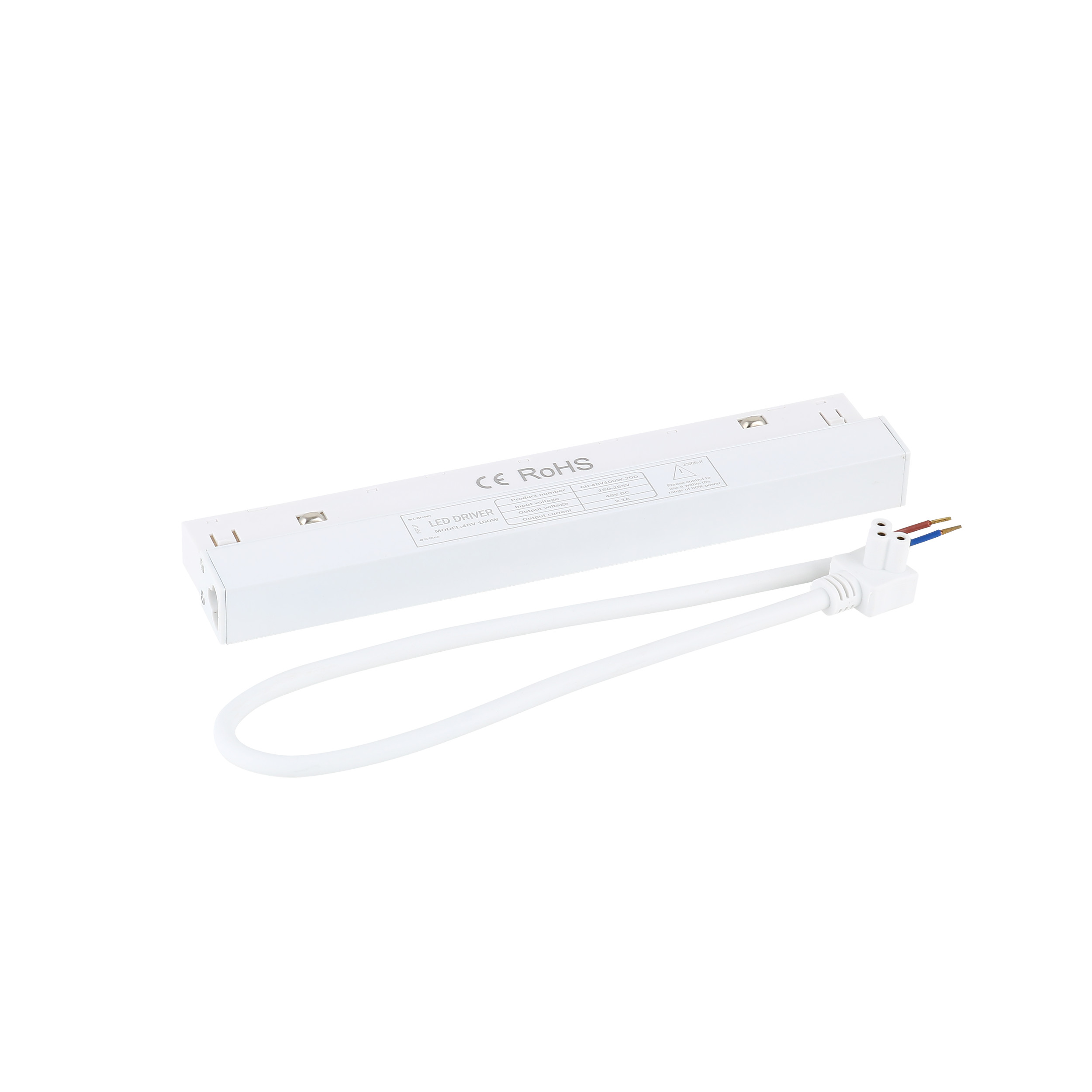 MAGNETIC EASY ZASILACZ WHITE WPINANY W SZYNE 100 W