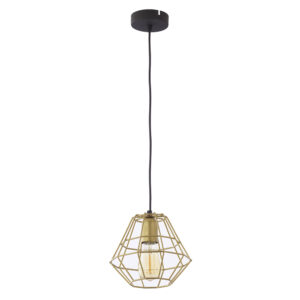 DIAMOND MM ZŁOTY PROSZEK LAMPA WISZĄCA 1