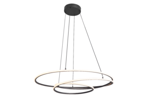 P240842601 ZEPHYRA LAMPA WISZĄCA CZARNA/BLACK