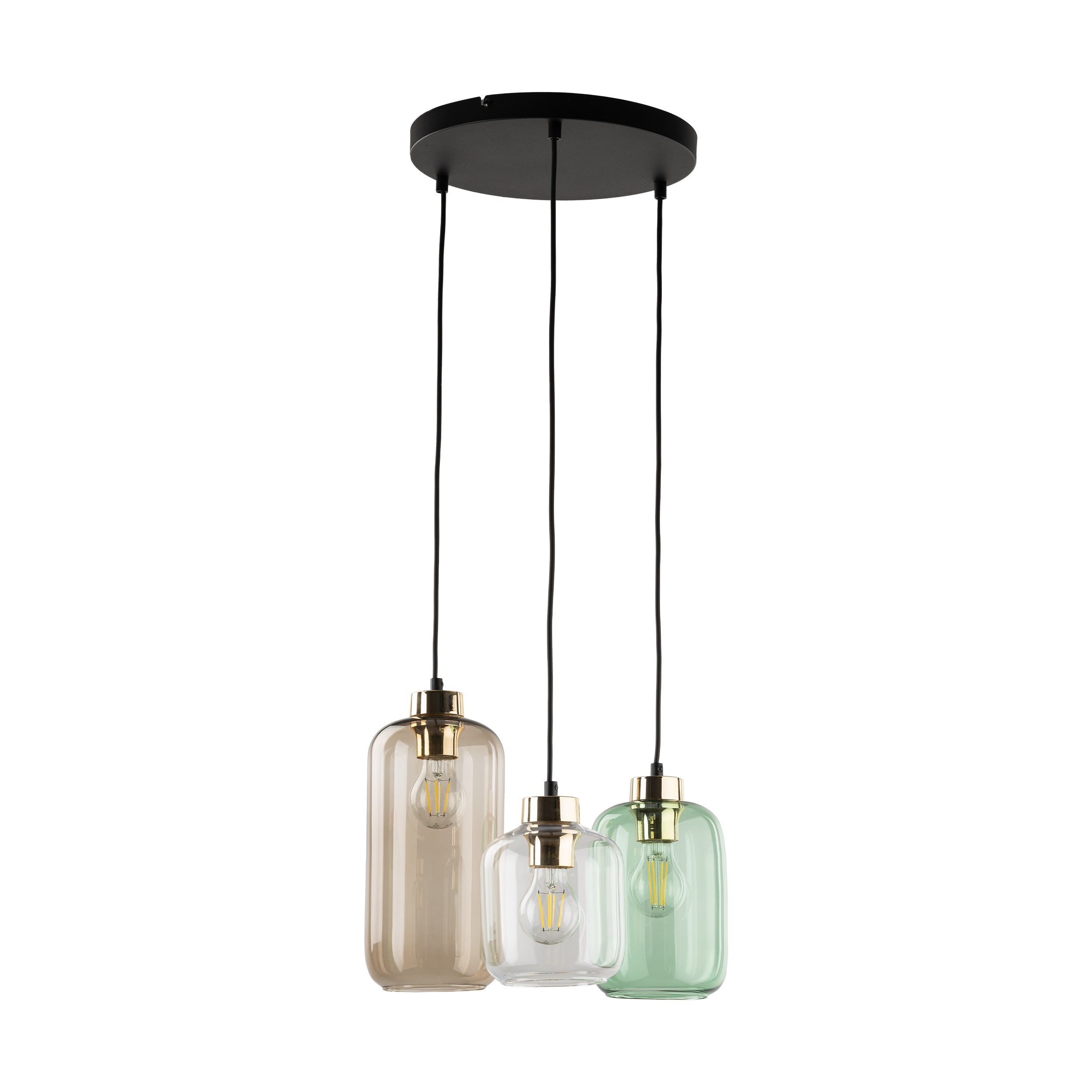 MARCO GREEN LAMPA WISZĄCA 3   KOŁO