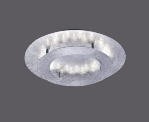 9620-21 NEVIS LAMPA SUFITOWA SREBRNY