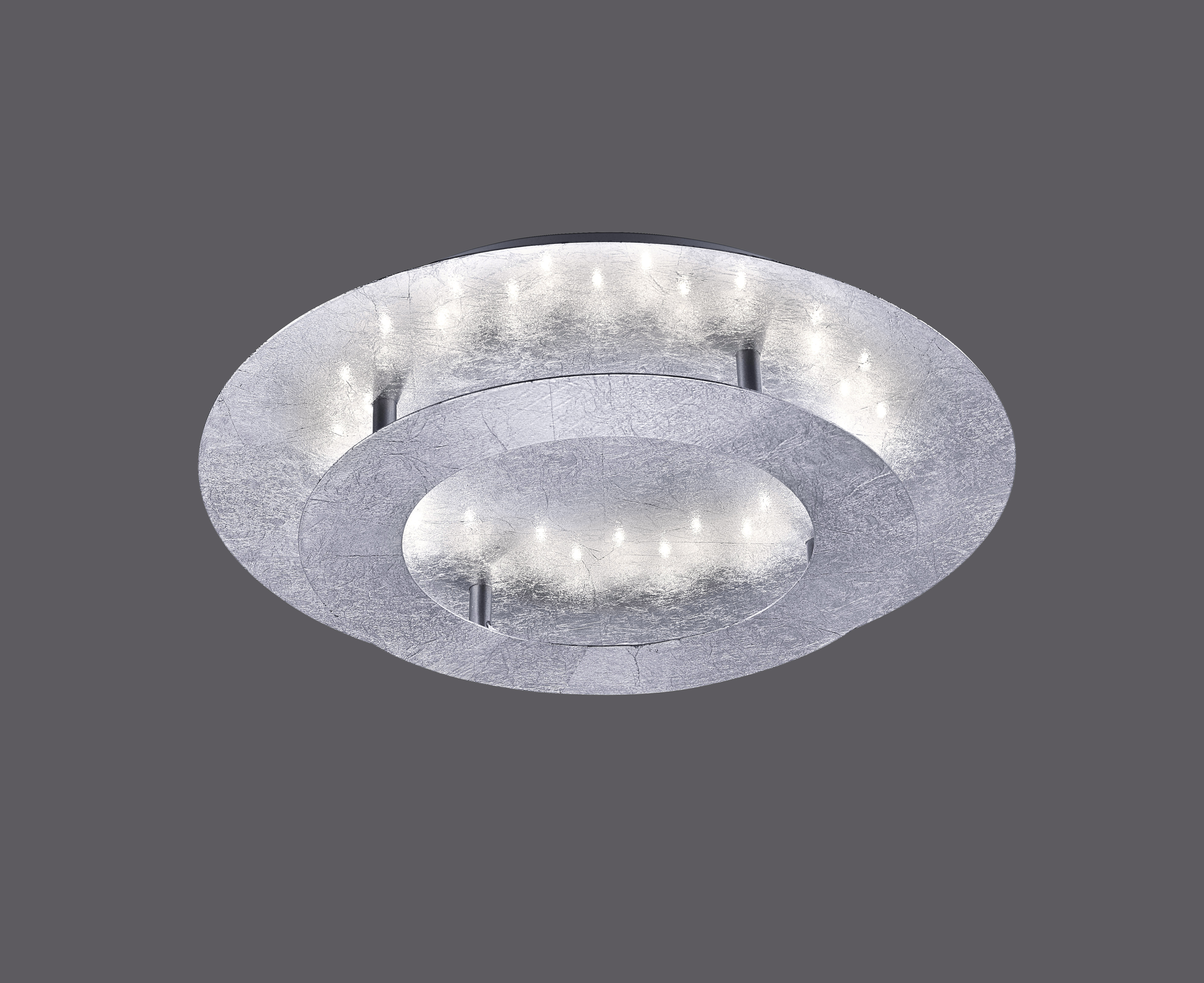 9620-21 NEVIS LAMPA SUFITOWA SREBRNY