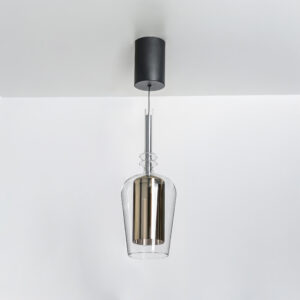 251010-AM TAGNA LAMPA WISZĄCA CZARNA/BLACK AMBER