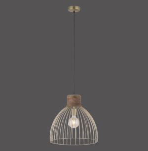 11489-60 ALAMI LAMPA WISZĄCA MATOWY MOSIĄDZ