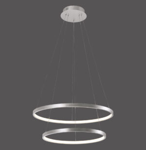 11525-21 CIRCLE LAMPA WISZĄCA SREBRNY