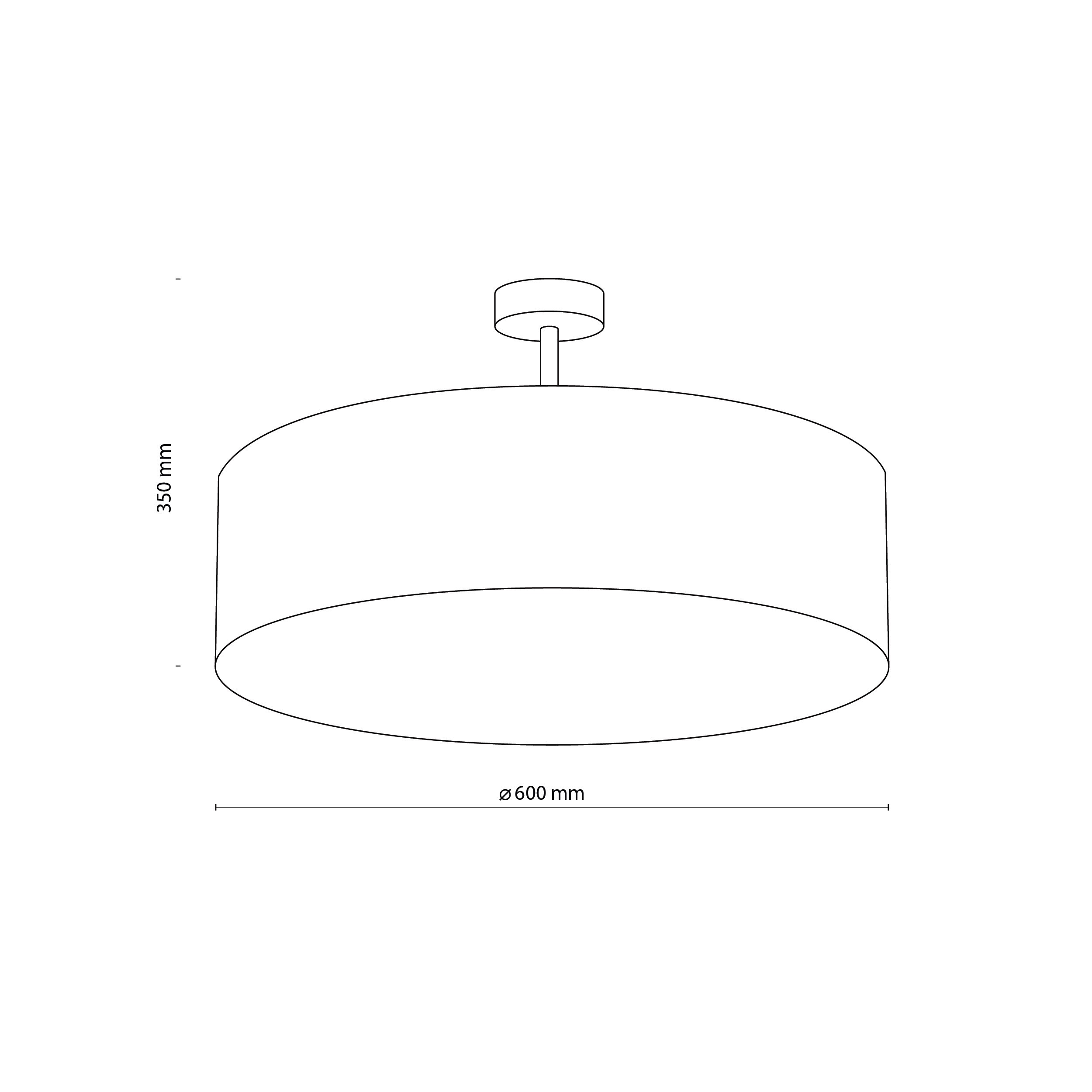 RONDO GRAPHITE LAMPA SUFITOWA 4 600 - obrazek 6