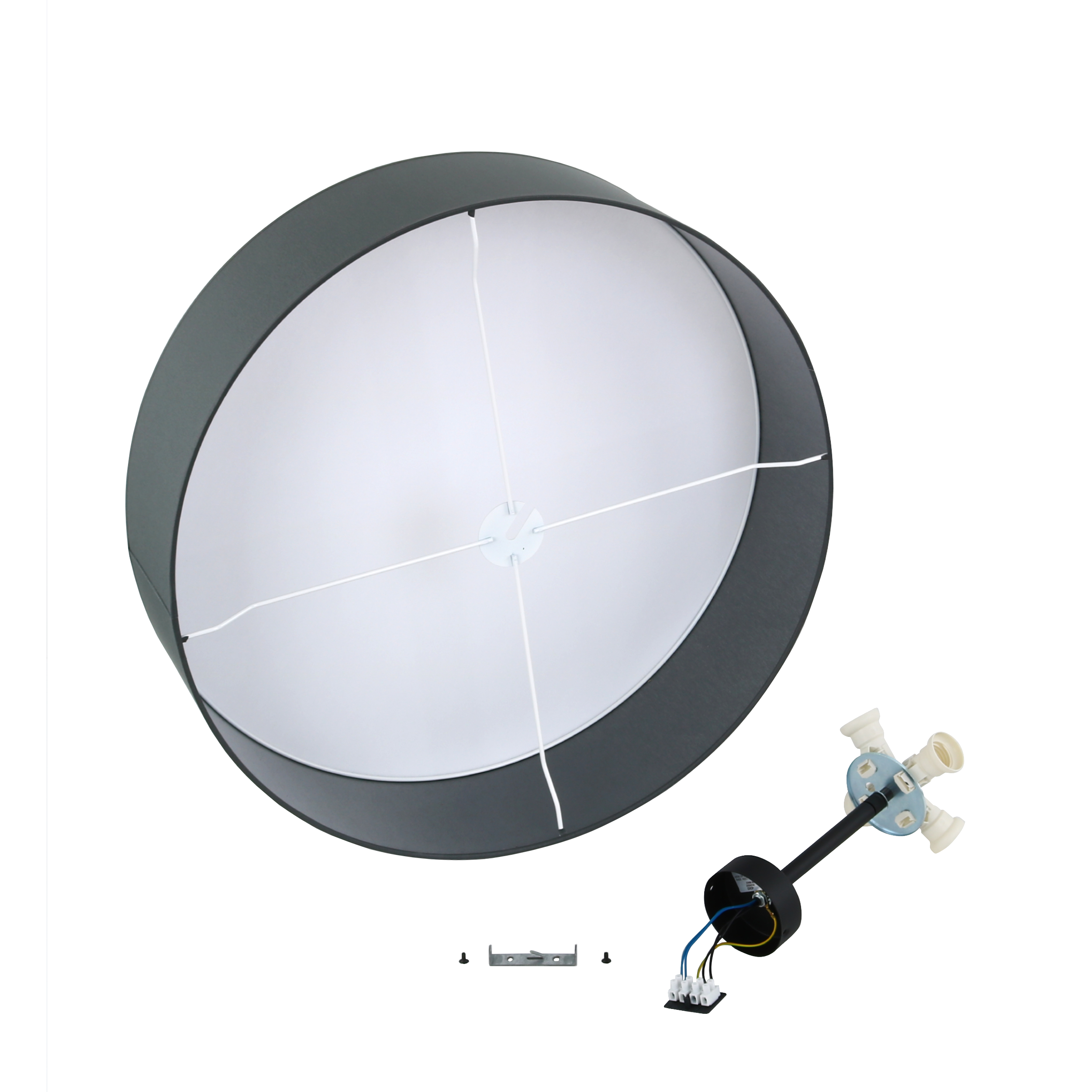 RONDO GRAPHITE LAMPA SUFITOWA 4 600 - obrazek 8