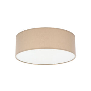 RONDO BEŻOWE LAMPA SUFITOWA 4 PŁ 450