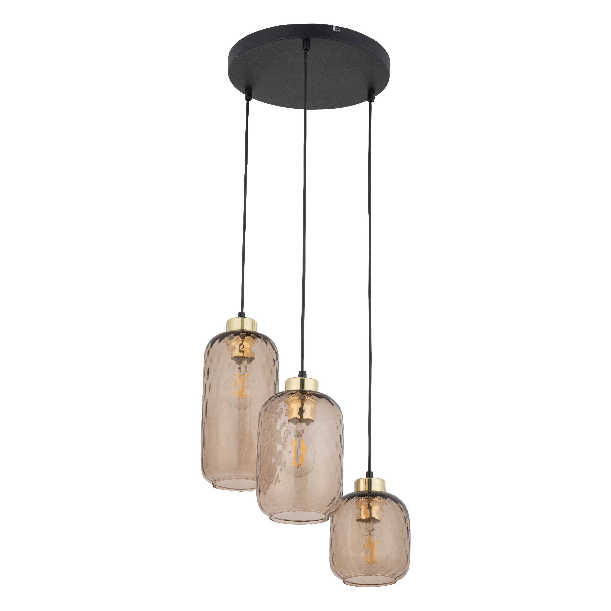 PESCARA LAMPA WISZĄCA 3 KOŁO