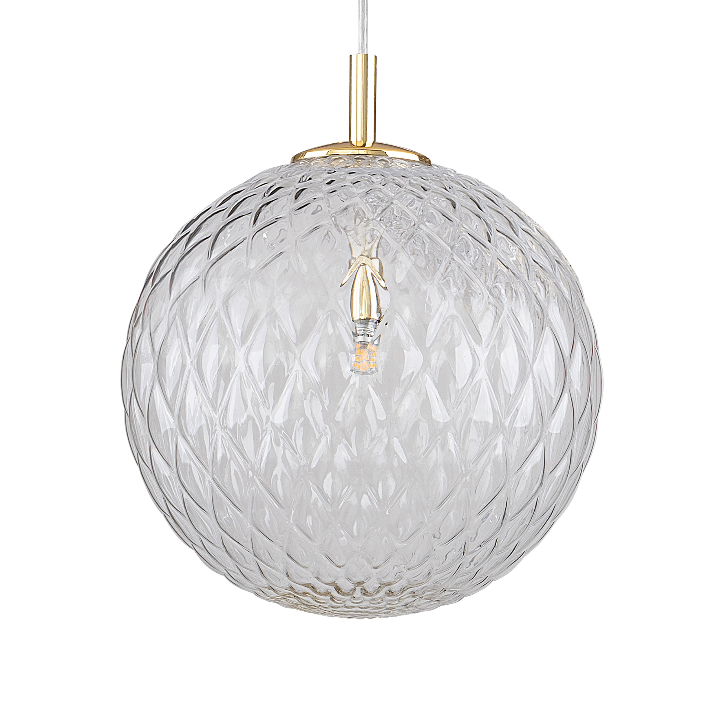 CADIX GOLD LAMPA WISZĄCA 1 PŁ 300 - obrazek 3