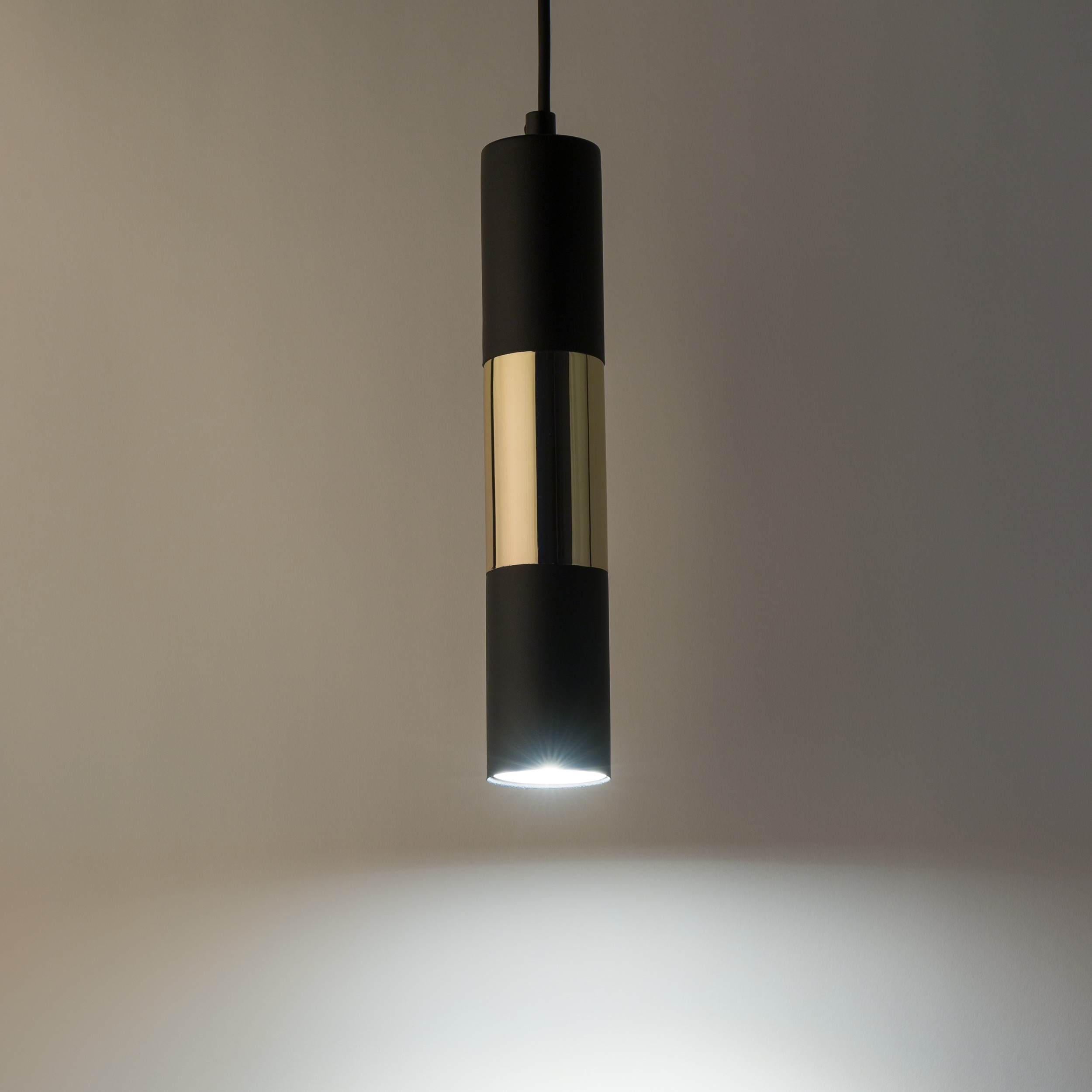VIVIEN BLACK/GOLD LAMPA WISZĄCA 1 - obrazek 2