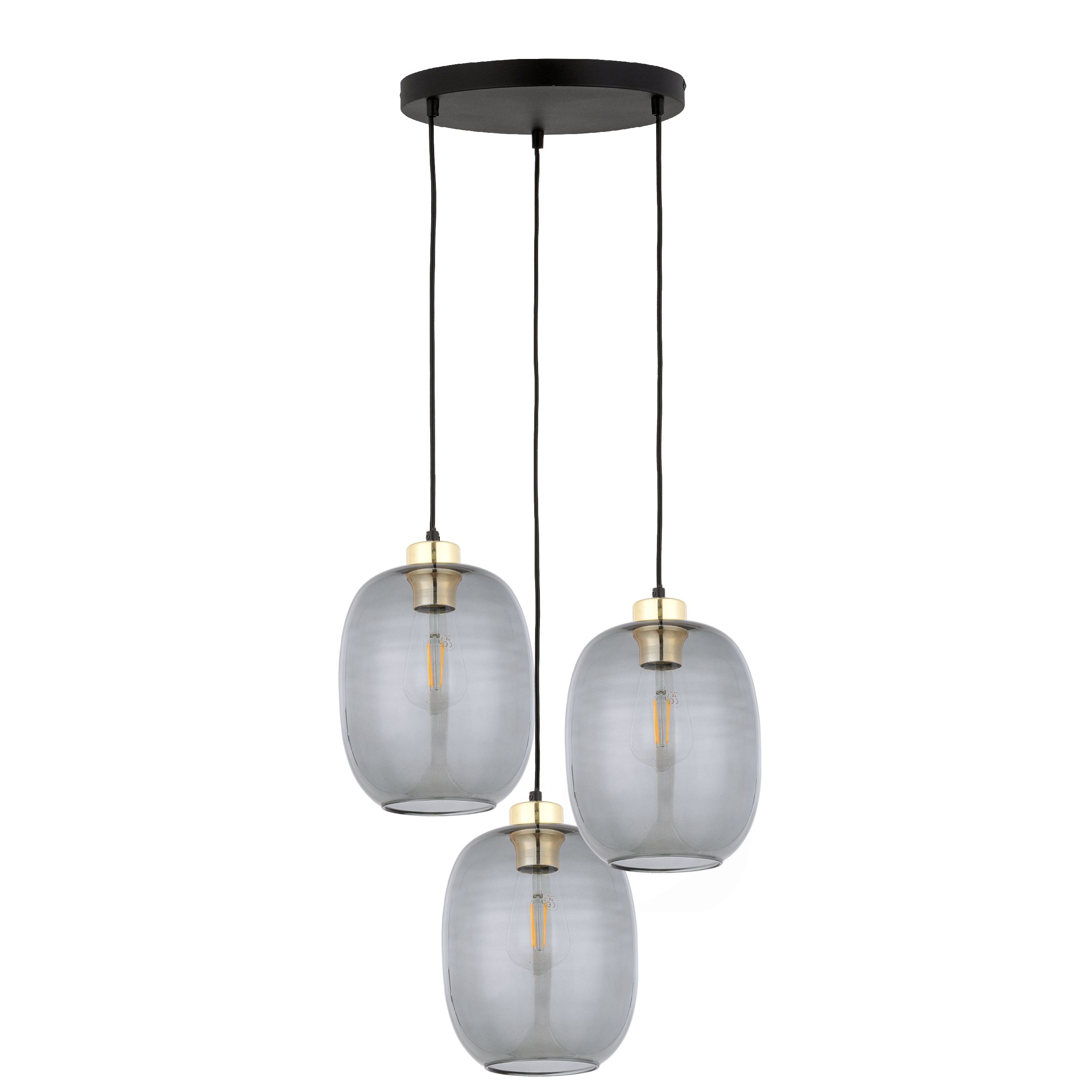 DELTA LAMPA WISZĄCA 3 KOŁO