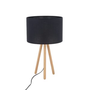 TOKYO BLACK LAMPKA NOCNA 1  SOSNA POSTARZANA