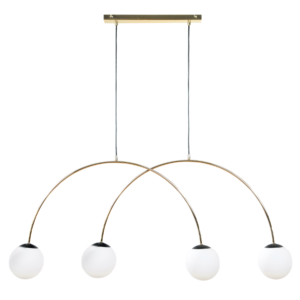 1219 BOW LAMPA WISZĄCA ZŁOTY