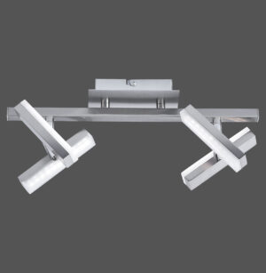 11277-55  RICO LAMPA SUFITOWA STALOWY