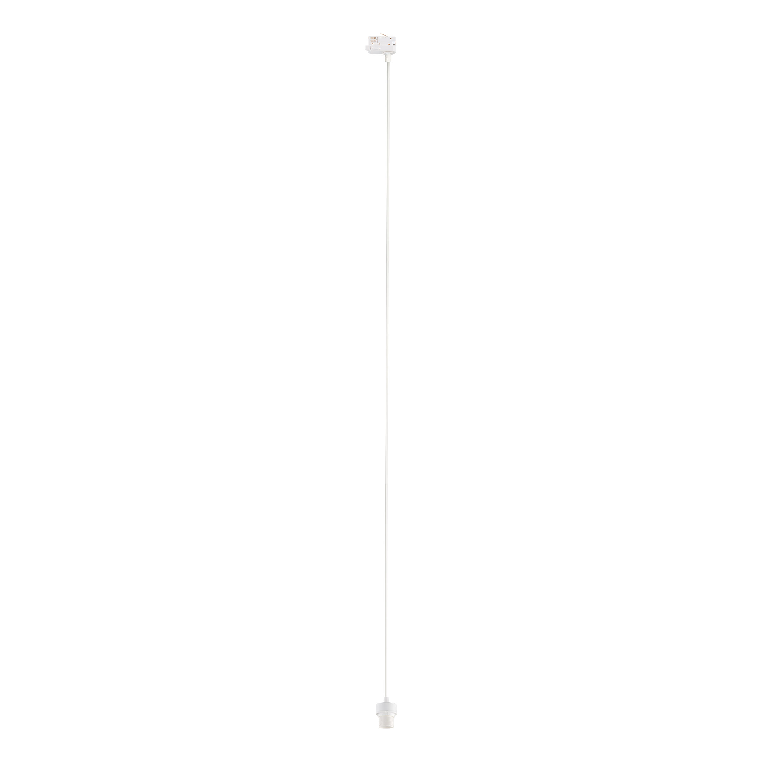 TRACER TRÓJOBWODOWY WHITE 1 ZAWIESZENIE E27 1,5M