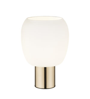 T0076-01Q-L1AA CALVO LAMPA STOŁOWA ZŁOTA/GOLD