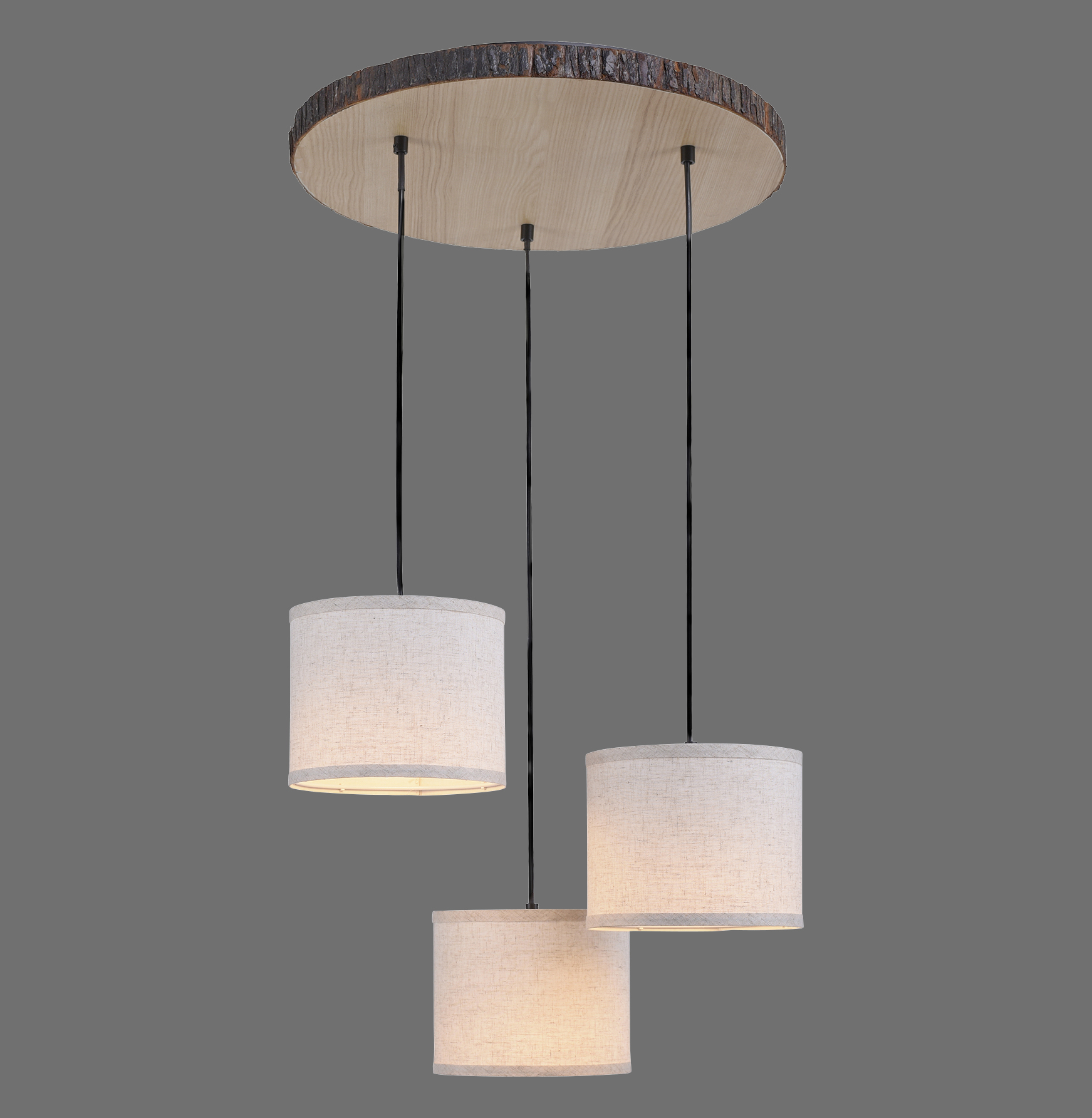 11236-79 BARK, LAMPA SUFITOWA DREWNO