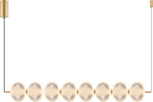 DU31359/50W GALATEA LAMPA WISZĄCA ZŁOTA/GOLD
