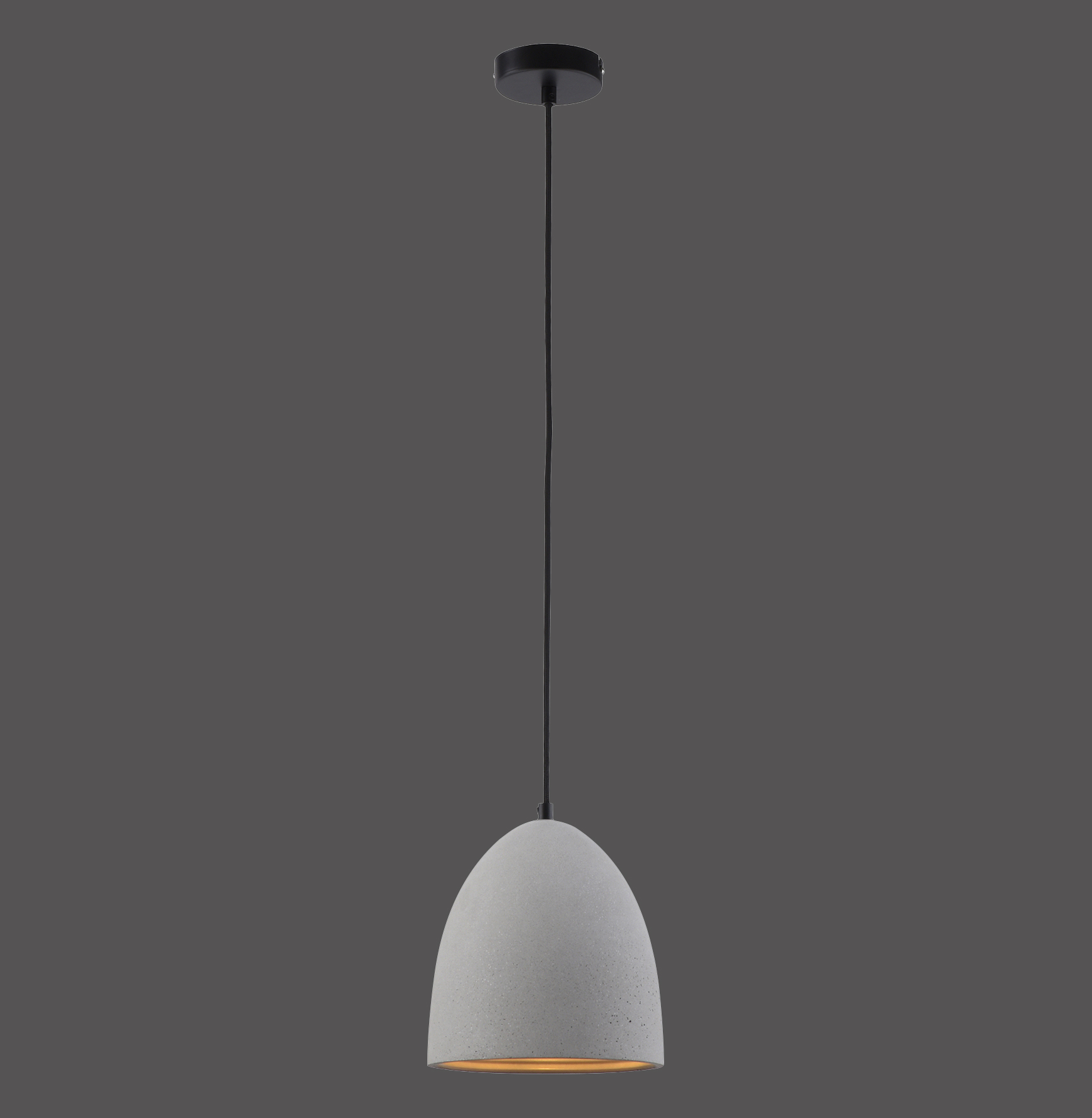 2231-22 ETON LAMPA WISZĄCA SZARY/CZARNY