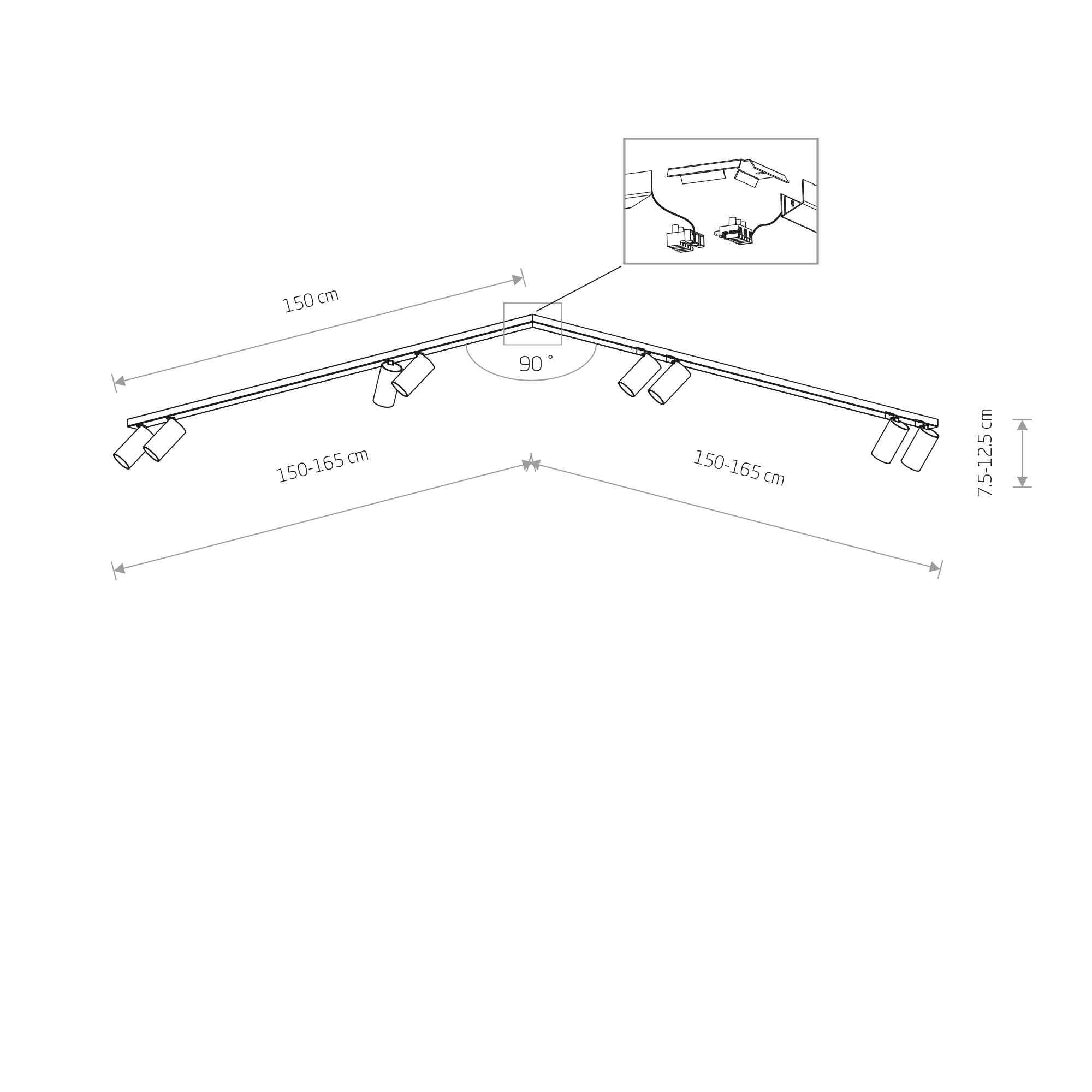 MONO CORNER 2x150 - obrazek 3