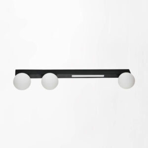 W231102-3 LUND LAMPA SUFITOWA CZARNA/BLACK