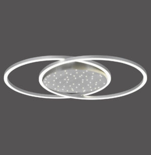 6025-55 YUKI LAMPA SUFITOWA STALOWY
