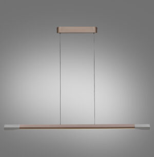 2732-36 HOOP LAMPA WISZĄCA KAWOWY