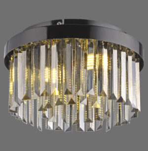 15048-18 KULUNKA LAMPA SUFITOWA CZARNY