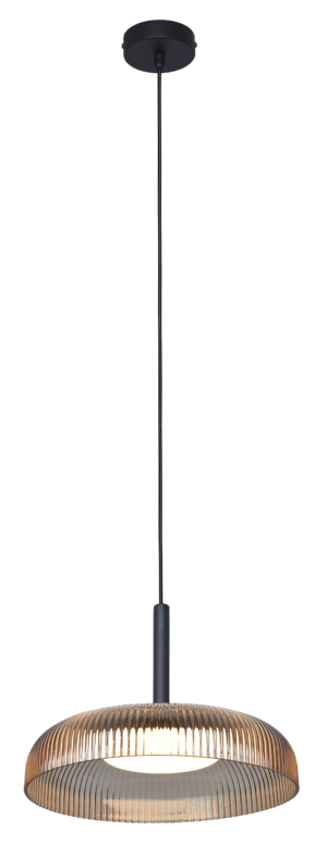 P230757601 SOLVIA LAMPA WISZĄCA CZARNA/BLACK