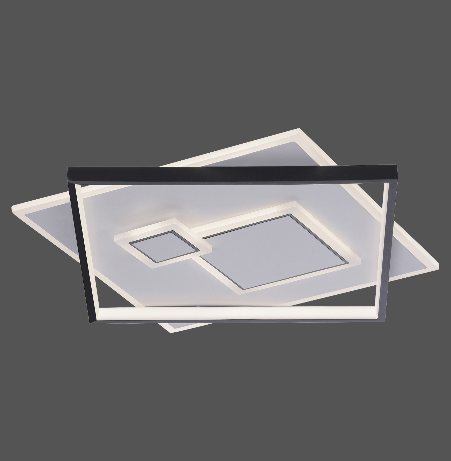 6390-16 MAILAK LAMPA SUFITOWA CZARNY/BIAŁY