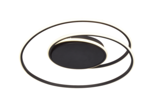 C240842601 ZEPHYRA LAMPA SUFITOWA CZARNA/BLACK