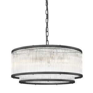 P0528-06H-P7AC SERGIO LAMPA WISZĄCA CZARNA/BLACK