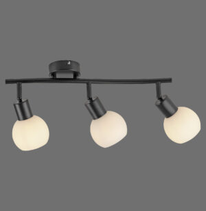 12152-18 LOKI LAMPA SUFITOWA CZARNY