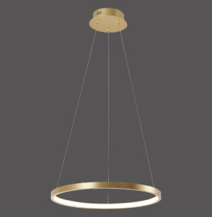 11522-12 CIRCLE LAMPA WISZĄCA ZŁOTY