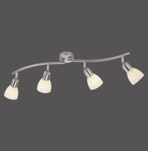 11954-55 KARO LAMPA SUFITOWA STALOWY