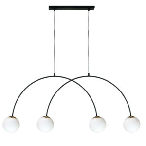 1275 BOW LAMPA WISZĄCA CZARNY