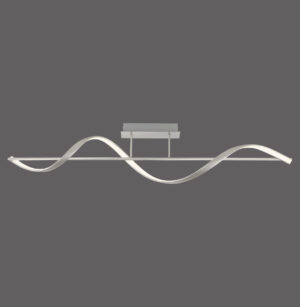 6385-55 Q-SWING LAMPA SUFITOWA SREBRNY