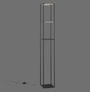 401-18 CONNI LAMPA PODŁOGOWA CZARNY