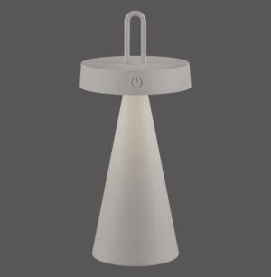 19302-40 ALWA LAMPA STOŁOWA/ZEWNĘTRZNA SZARY