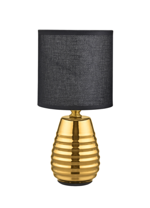 HS8775 LAMPA STOŁOWA CZARNO-ZŁOTA/BLACK-GOLD