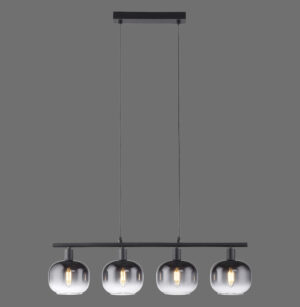 15421-18 ZEA LAMPA WISZĄCA CZARNY