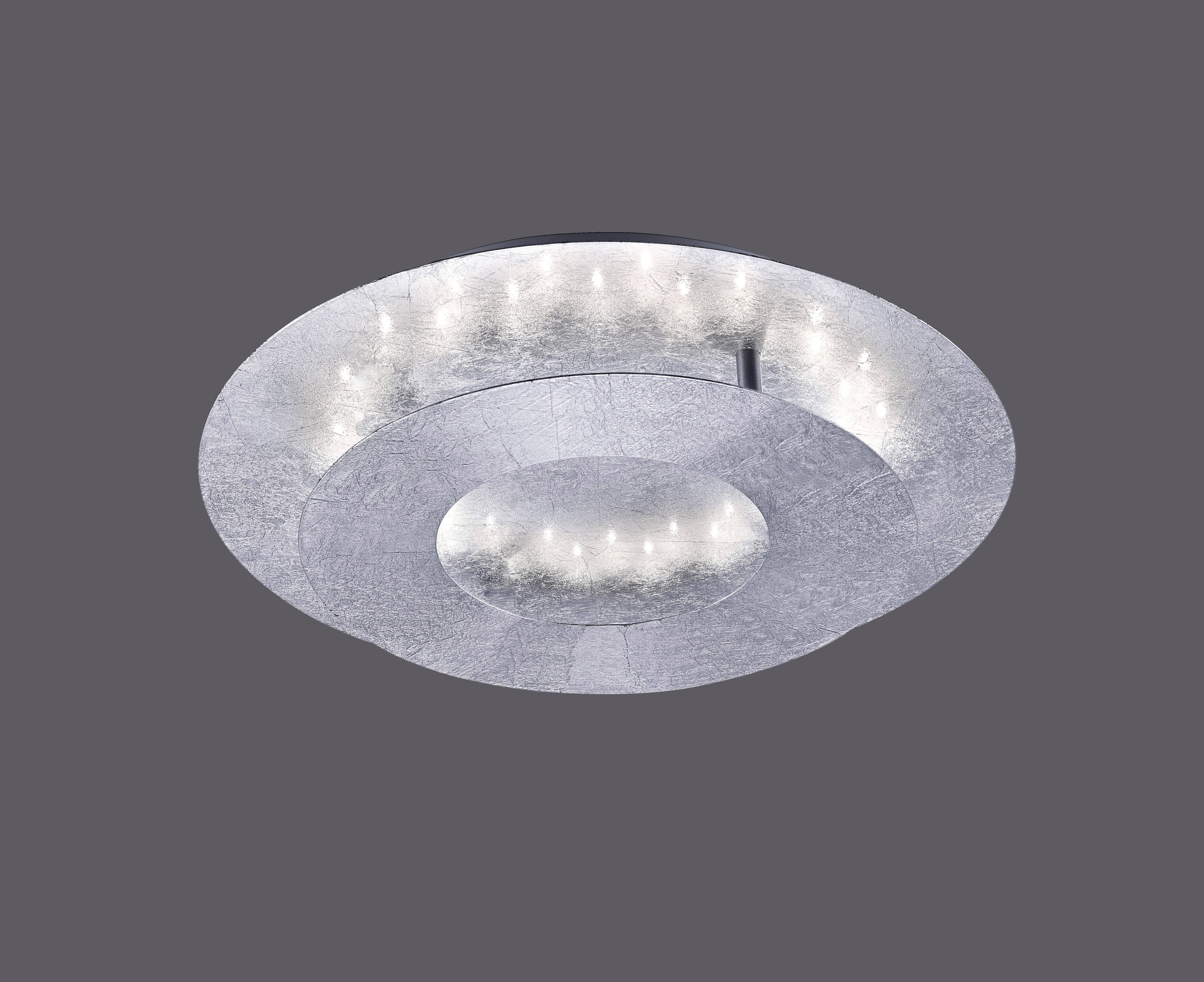 9011-21 NEVIS LAMPA SUFITOWA SREBRNY