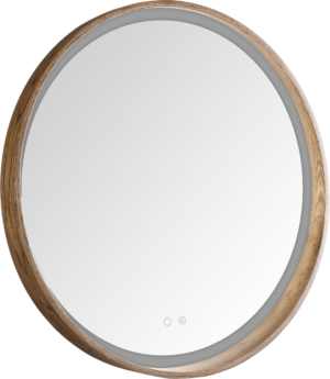 3123-2 LUSTRO LED 80X80 CM DREWNO/WOOD