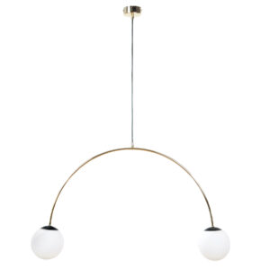 1276 BOW LAMPA WISZĄCA ZŁOTY